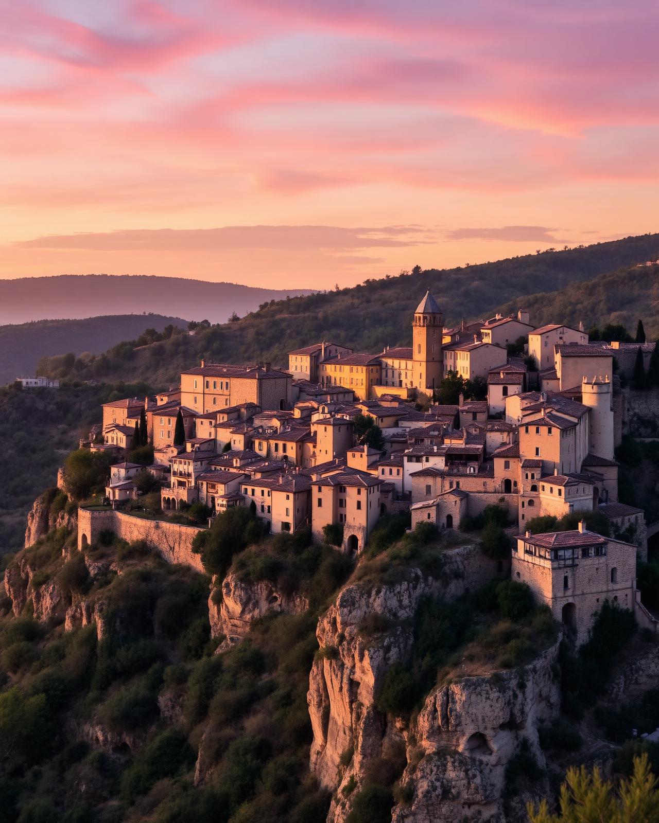 Village perché du Luberon